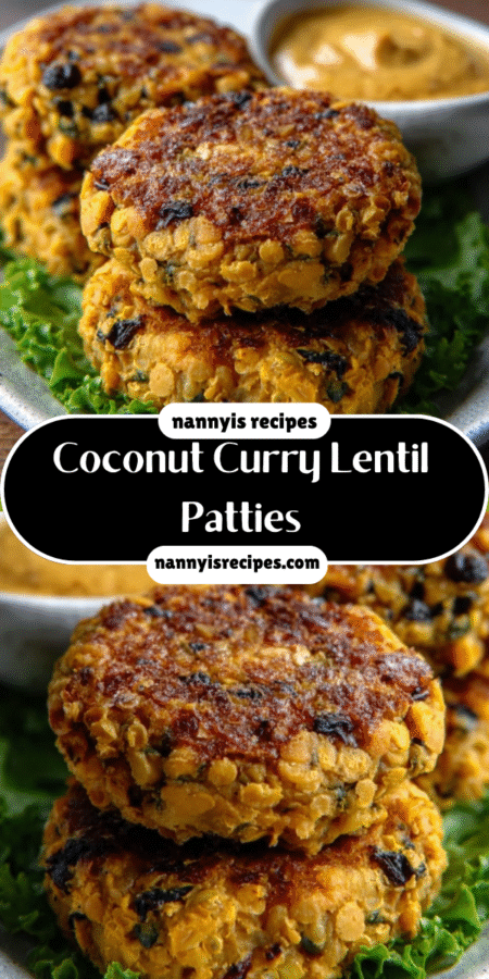 Coconut Curry Lentil Patties: A Flavorful Delight! 7 9 7