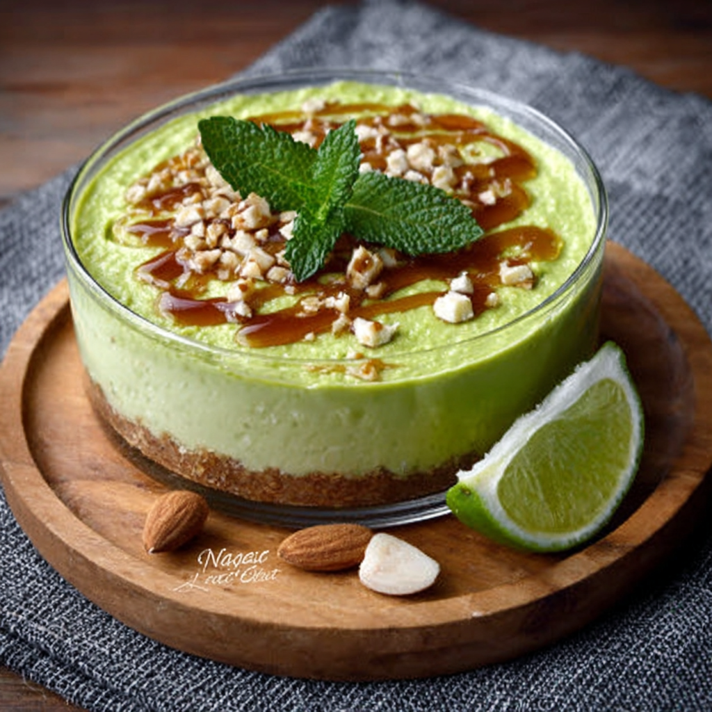 Avocado Mousse with Lime and Honey