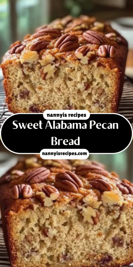 Alabama Pecan Bread