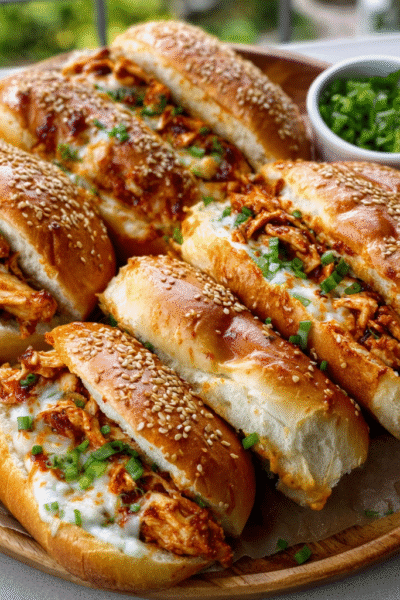 Cheesy Dynamite Chicken Buns