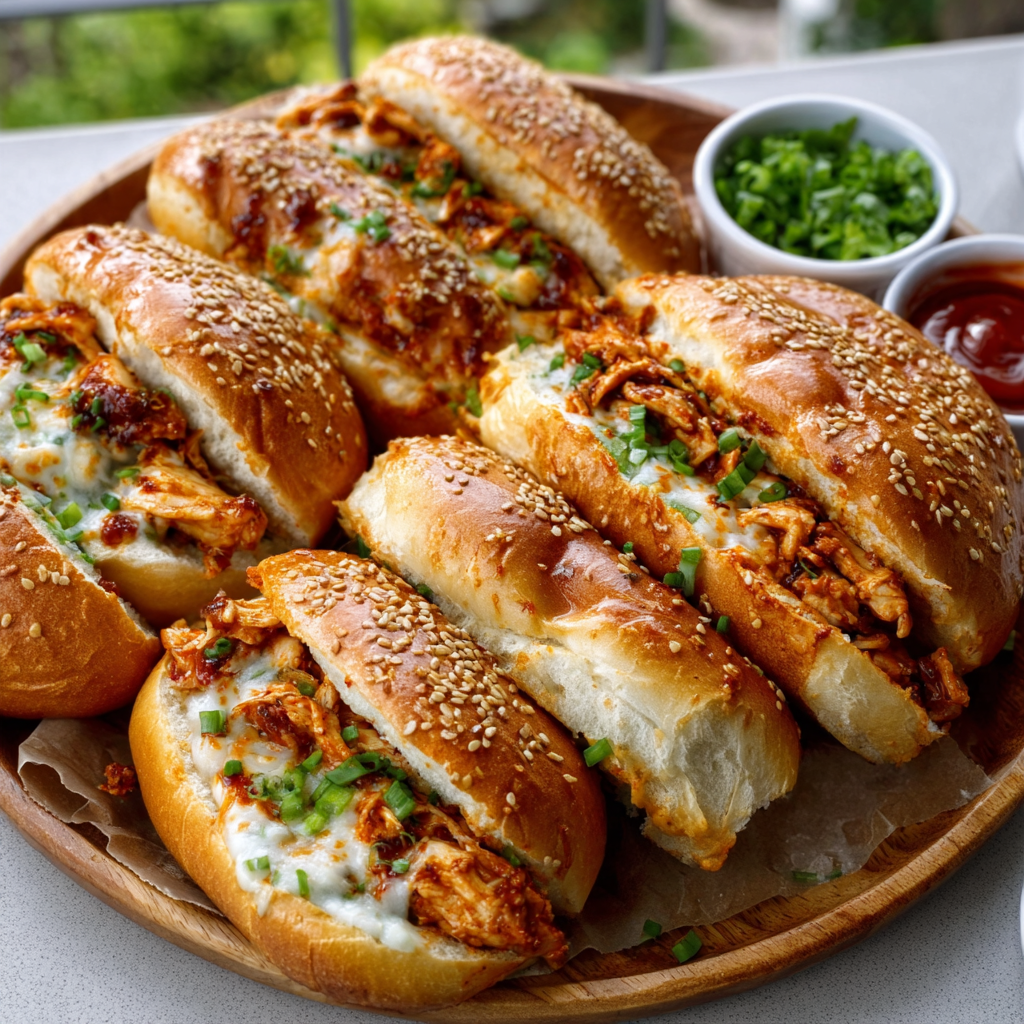 Cheesy Dynamite Chicken Buns