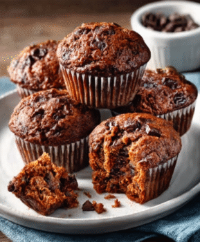 Chocolate-Date Bran Muffins