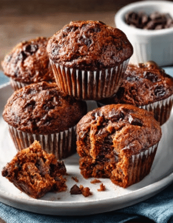 Chocolate-Date Bran Muffins