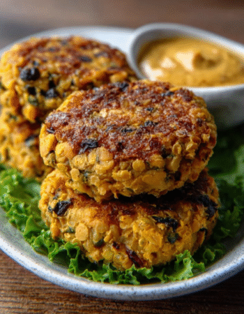 Coconut Curry Lentil Patties