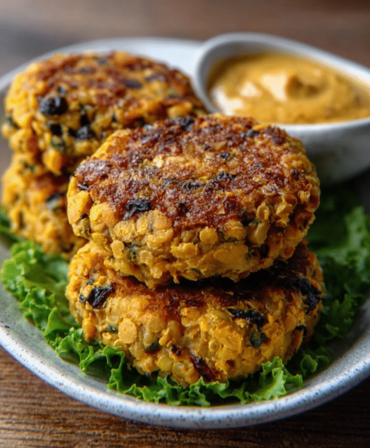 Coconut Curry Lentil Patties: A Flavorful Delight! 6 Coconut Curry Lentil Patties