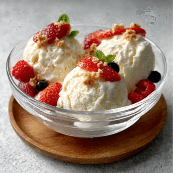 Easy Frozen Greek Yogurt