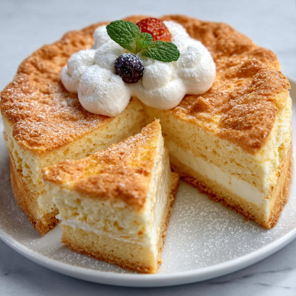 Fluffy Cloud Cake