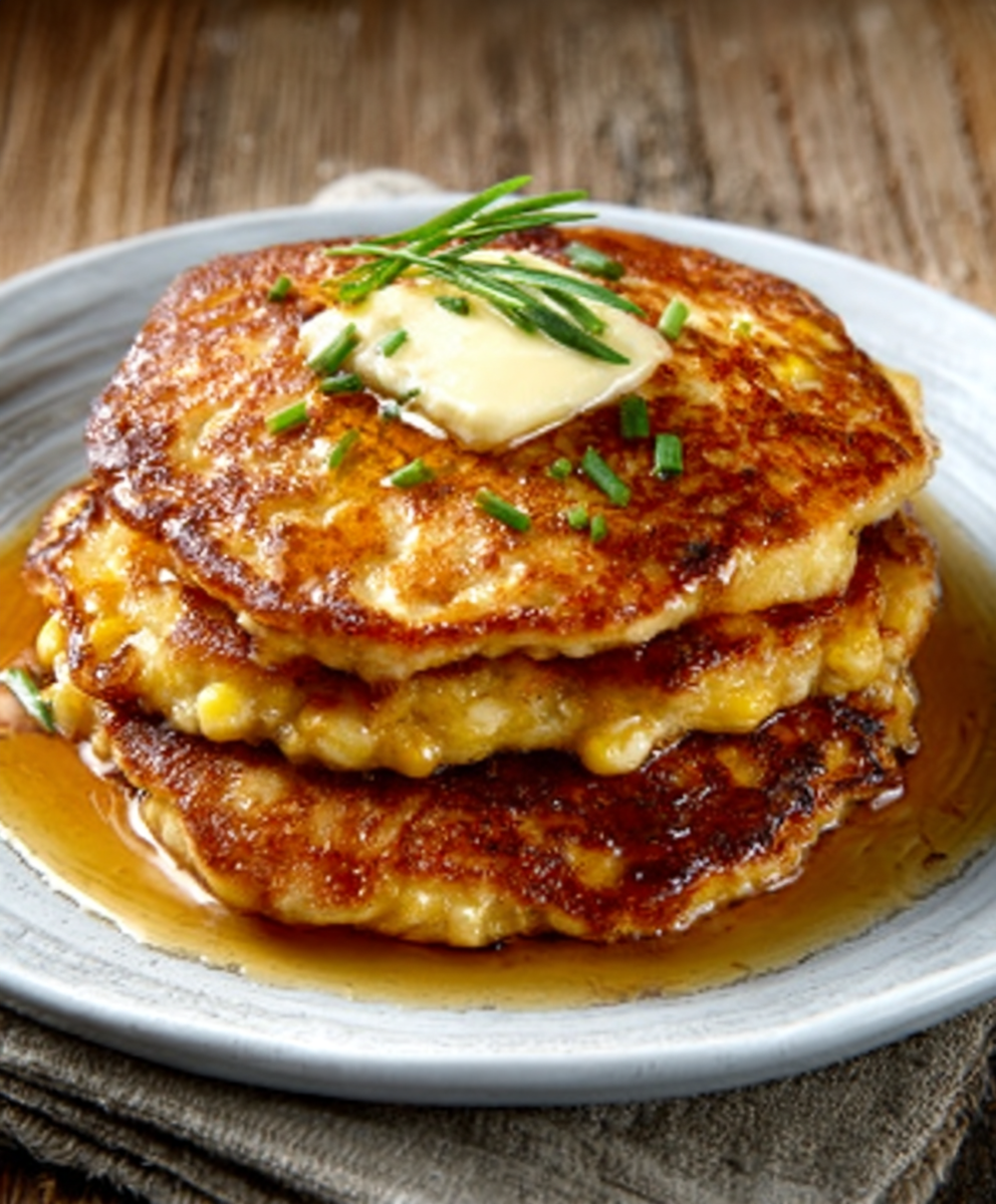 Fresh Corn Pancakes