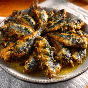 Grilled Chermoula Sardines with Fresh Herbs