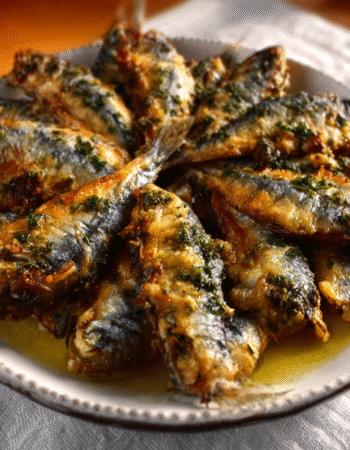 Grilled Chermoula Sardines with Fresh Herbs