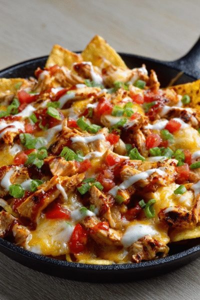 Grilled Chicken Nachos