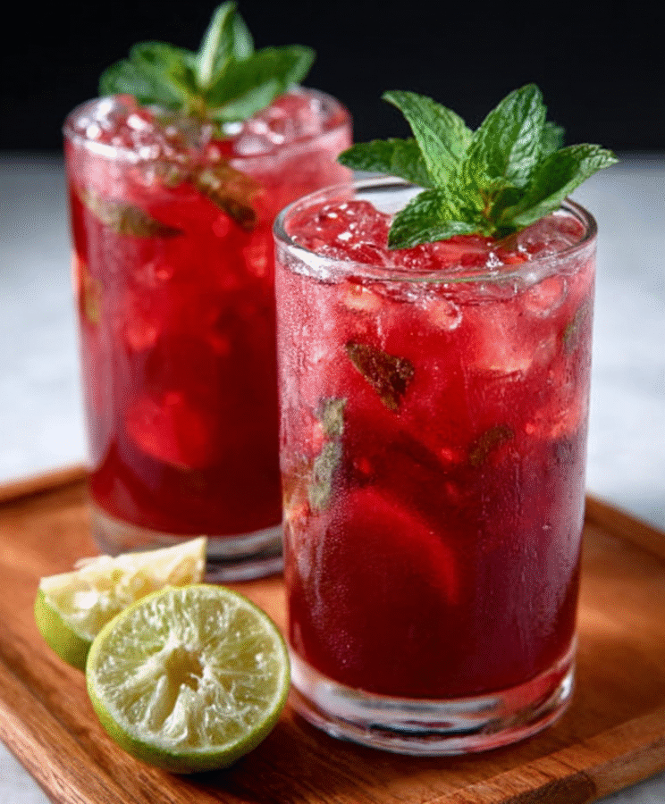 #1 Best Hibiscus Guava Iced Tea with Mint: Refresh Your Day! 5 Iced Tea