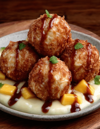 Mango Sticky Rice Truffles
