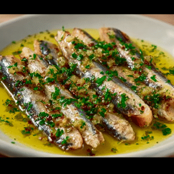 Marinated White Anchovies with a Citrus Touch