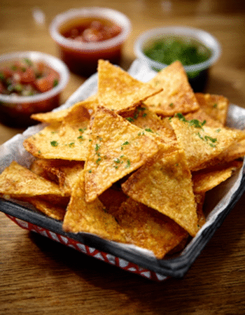 Masa Harina Shortcut Tortilla Chips