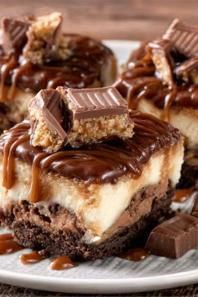 Mini Rolo Cheesecakes