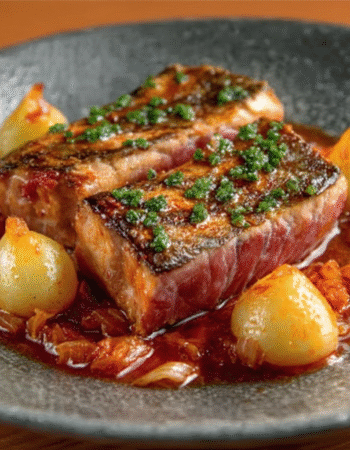 Onion-Braised Tuna, Martín Berasategui Style