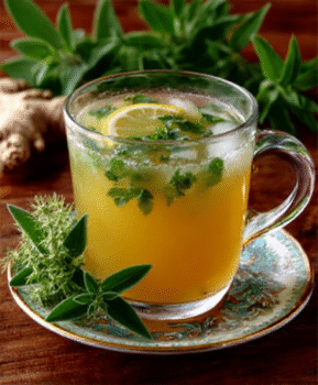 Pineapple Sage Iced Tea