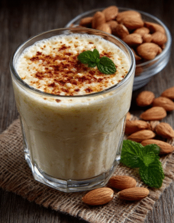 Saffron Almond Milk Smoothie