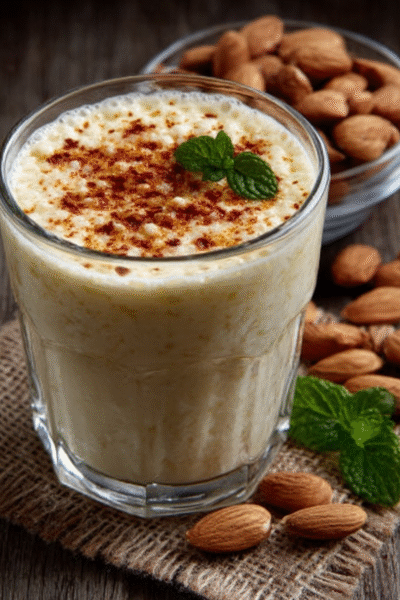 Saffron Almond Milk Smoothie