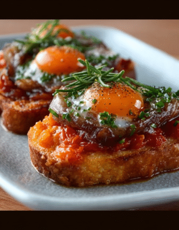 Savory Brioche with Huevo de Toro Tomato and Herbs