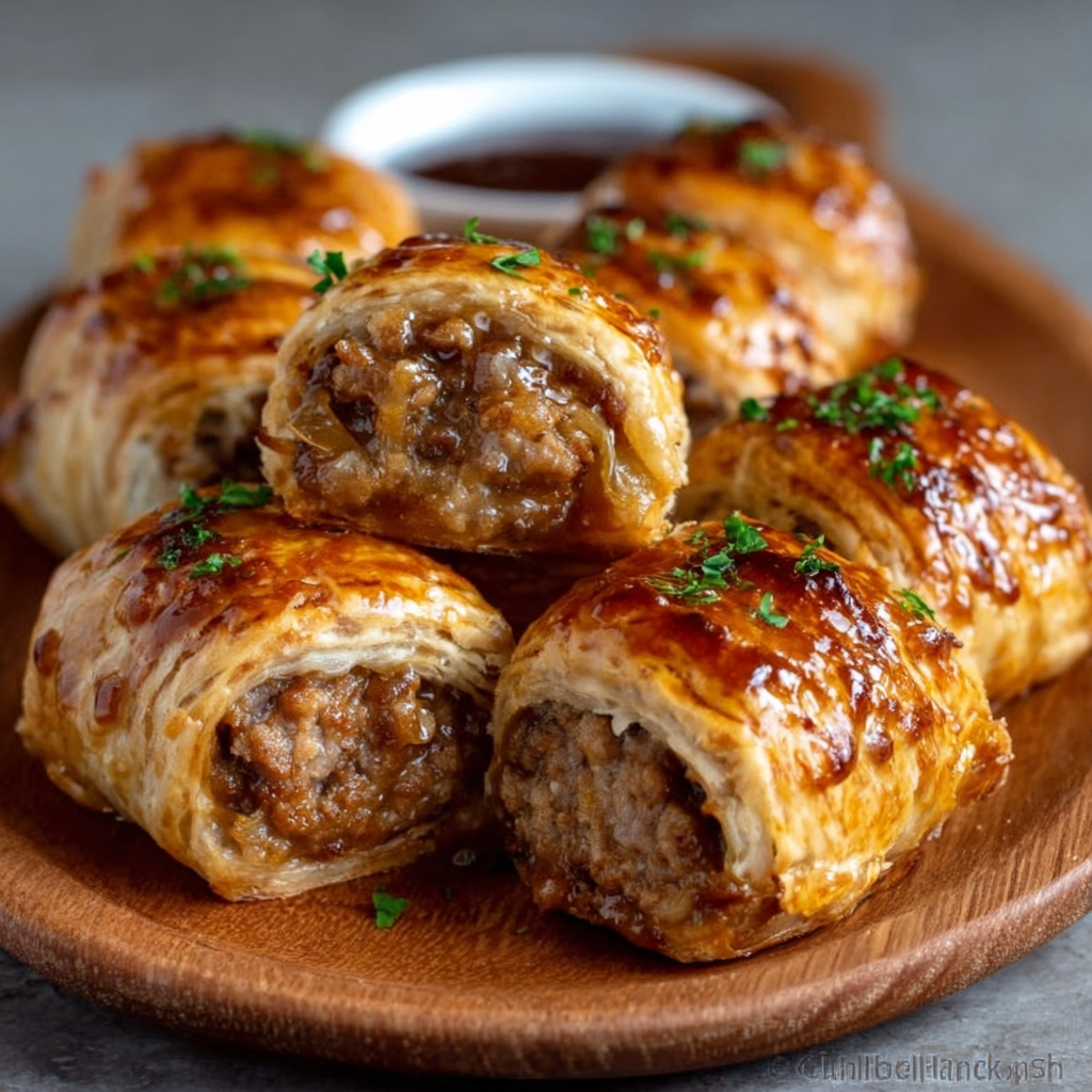 Savory French Onion Sausage Rolls That Wow