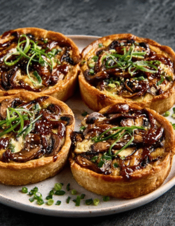 Savory Miso Mushroom Tart