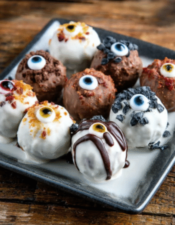 Spooky Eyeball Truffles
