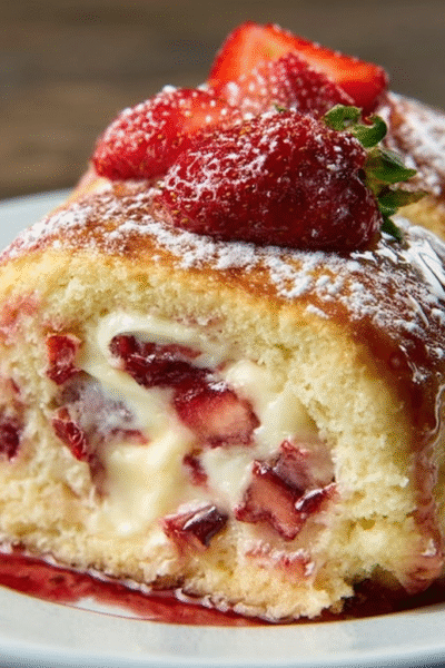 Strawberry Cheesecake Rolls