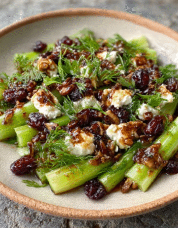 Sweet and Sour Celery Salad