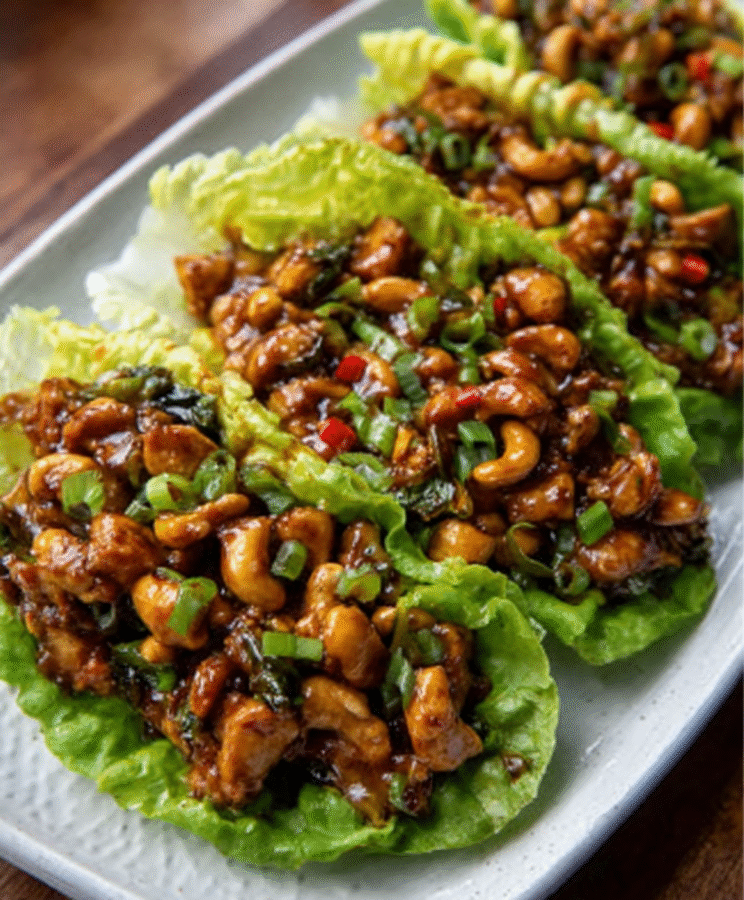 #1 Best Thai Basil Cashew Chicken Lettuce Boats: A Tasty Twist! 5 Thai Basil Cashew Chicken Lettuce Boats