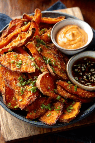 Togarashi-Spiced Sweet Potato Chips