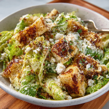 Za’atar-Feta Caesar Salad: