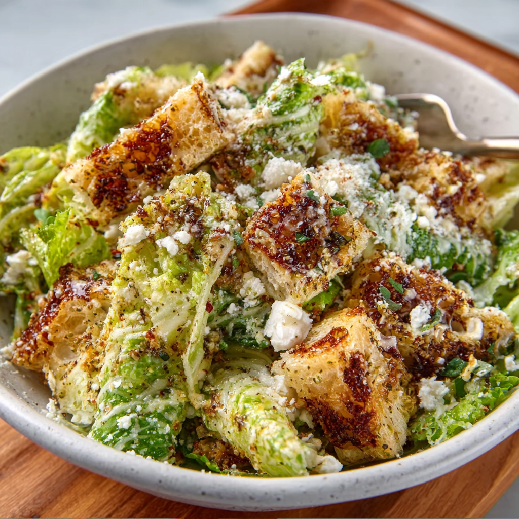 ZaatarFeta Caesar Salad