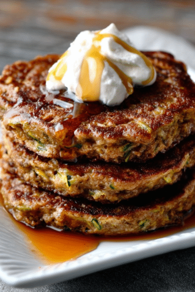 Zucchini Bread Pancakes