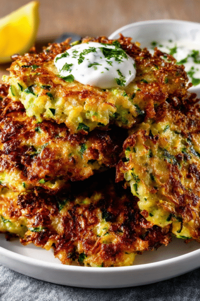 zucchini fritters