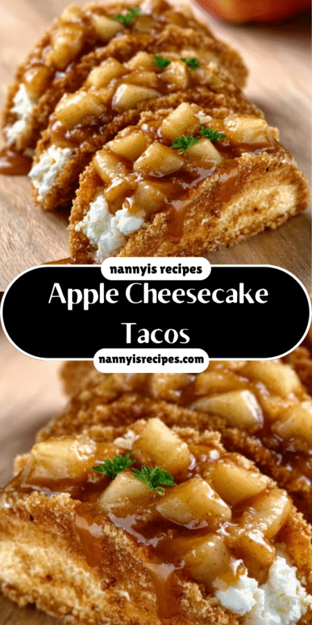 BEST RECIPE for Apple Cheesecake Tacos Download today! 4 10 3