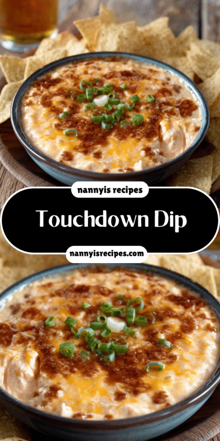 Touchdown Dip: A Cheesy Game Day Delight Recipe! 7 10 5