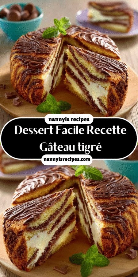 Dessert Facile Recette Gâteau tigré à découvrir maintenant! 4 17 1