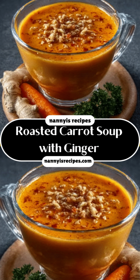 Roasted Carrot Soup with Ginger: A Comforting Delight! 4 17