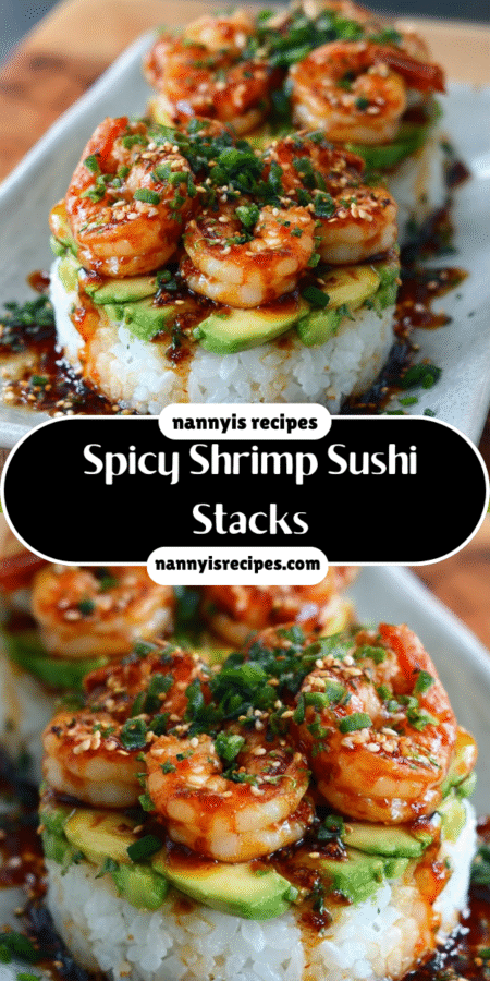 Spicy Shrimp Sushi Stacks: A Must-Try Flavor Explosion! 4 21 1
