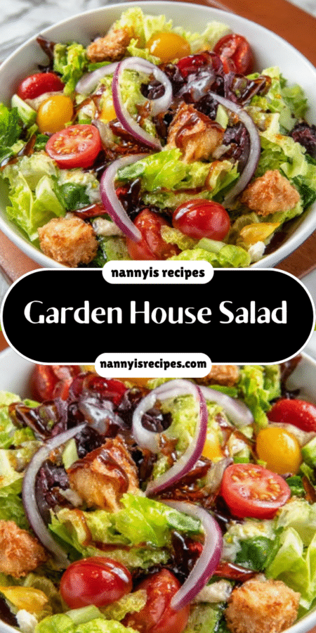 Garden House Salad: A Fresh Twist on Healthy Eating 4 24 1