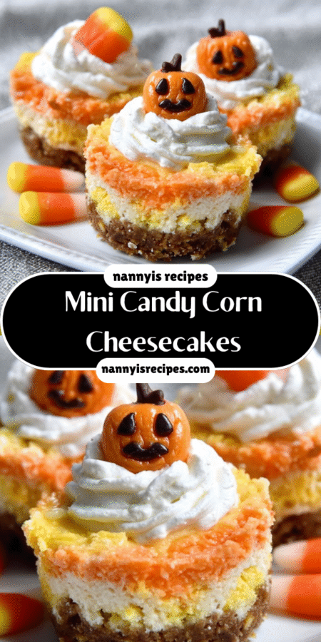 Mini Candy Corn Cheesecakes: A Festive Fall Delight! 4 27