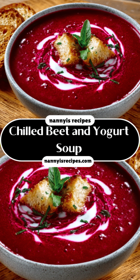 Chilled Beet and Yogurt Soup: A Refreshing Delight! 4 3