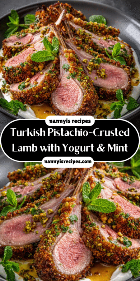 Turkish Pistachio-Crusted Lamb with Yogurt & Mint recipe delights! 4 30
