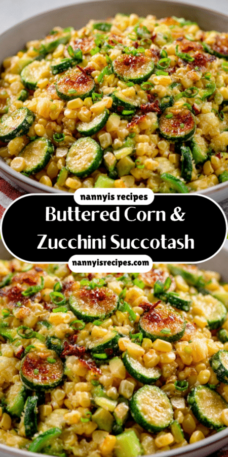 Buttered Corn & Zucchini Succotash: A Fresh Delight! 7 33 2