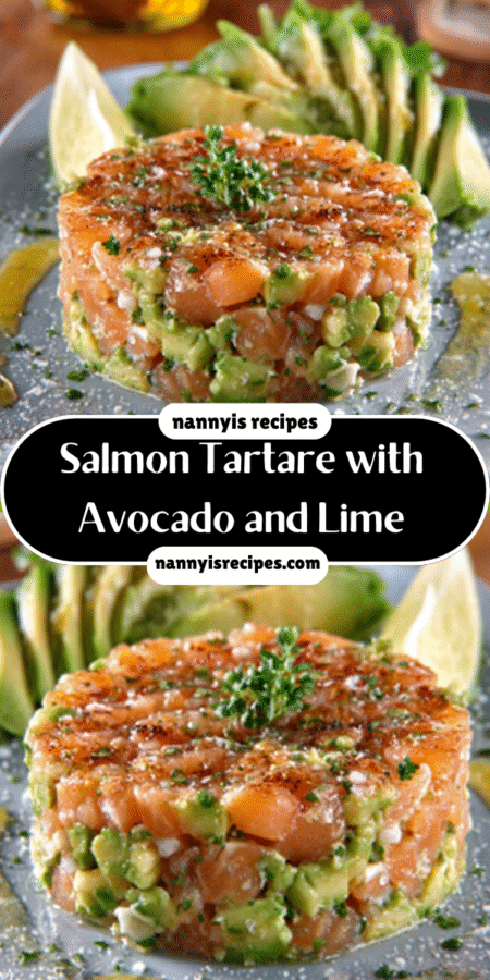 Salmon Tartare with Avocado and Lime: A Delightfully Fresh Recipe 4 4