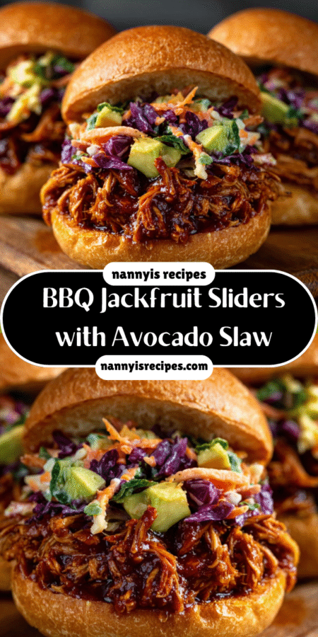 BBQ Jackfruit Sliders with Avocado Slaw You'll Love 4 43