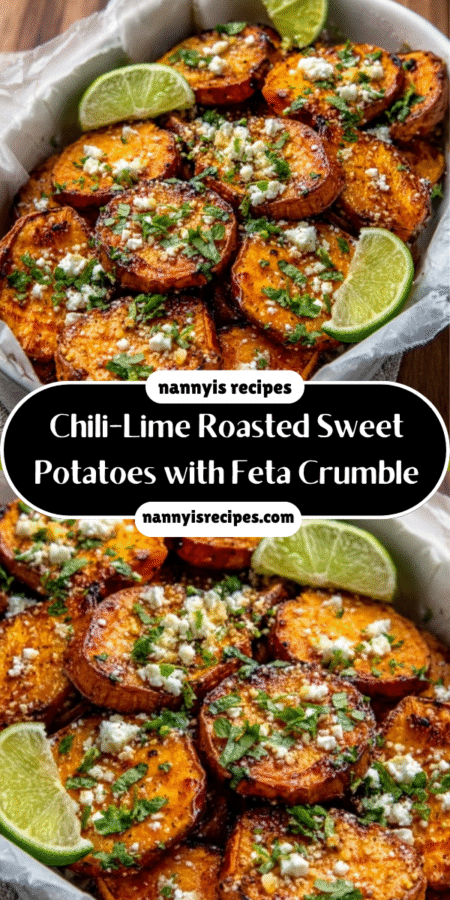 Chili-Lime Roasted Sweet Potatoes with Feta Crumble are a must-try! 4 66
