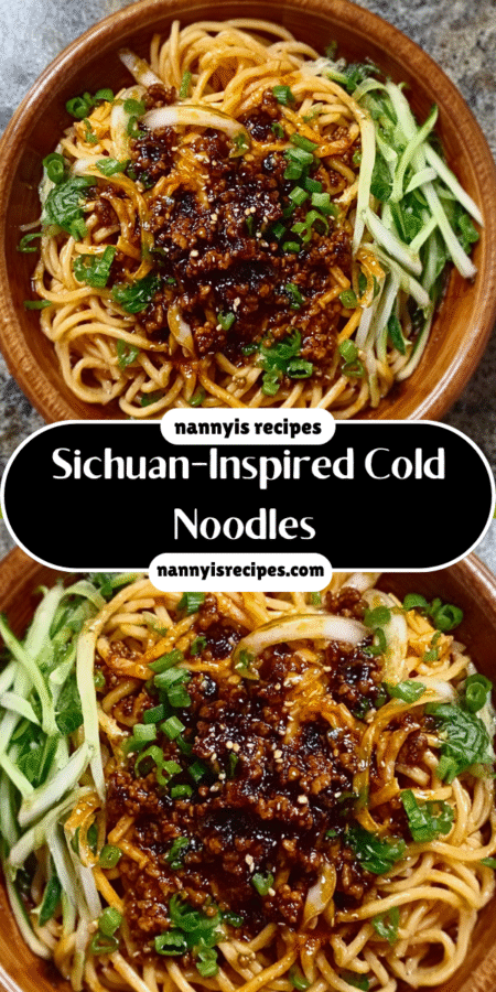 Sichuan-Inspired Cold Noodles with Sesame-Tahini Sauce delight! 4 80